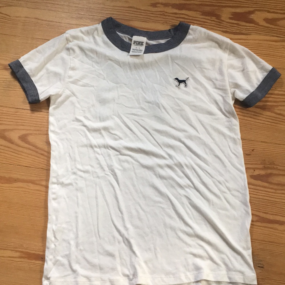 PINK ringer tee